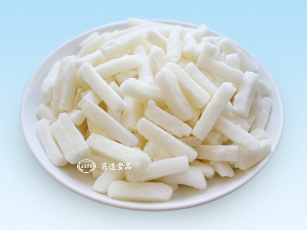 单冻山药条