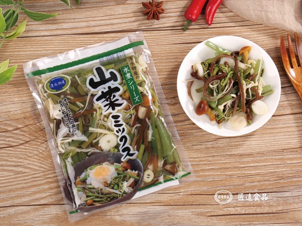 山菜混合