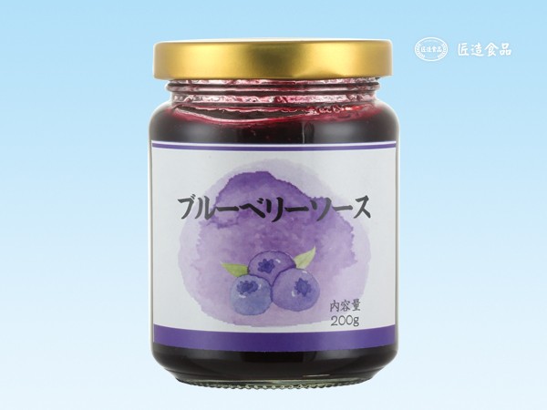 蓝莓酱汁
