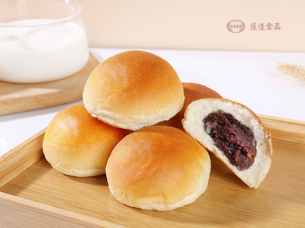 薄皮红豆餐包